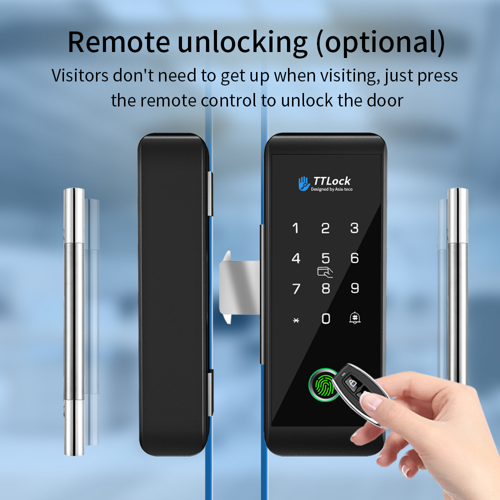 TTLOCK Smart Glass lock Vinger - Glass Door Hinge recensie en prijs