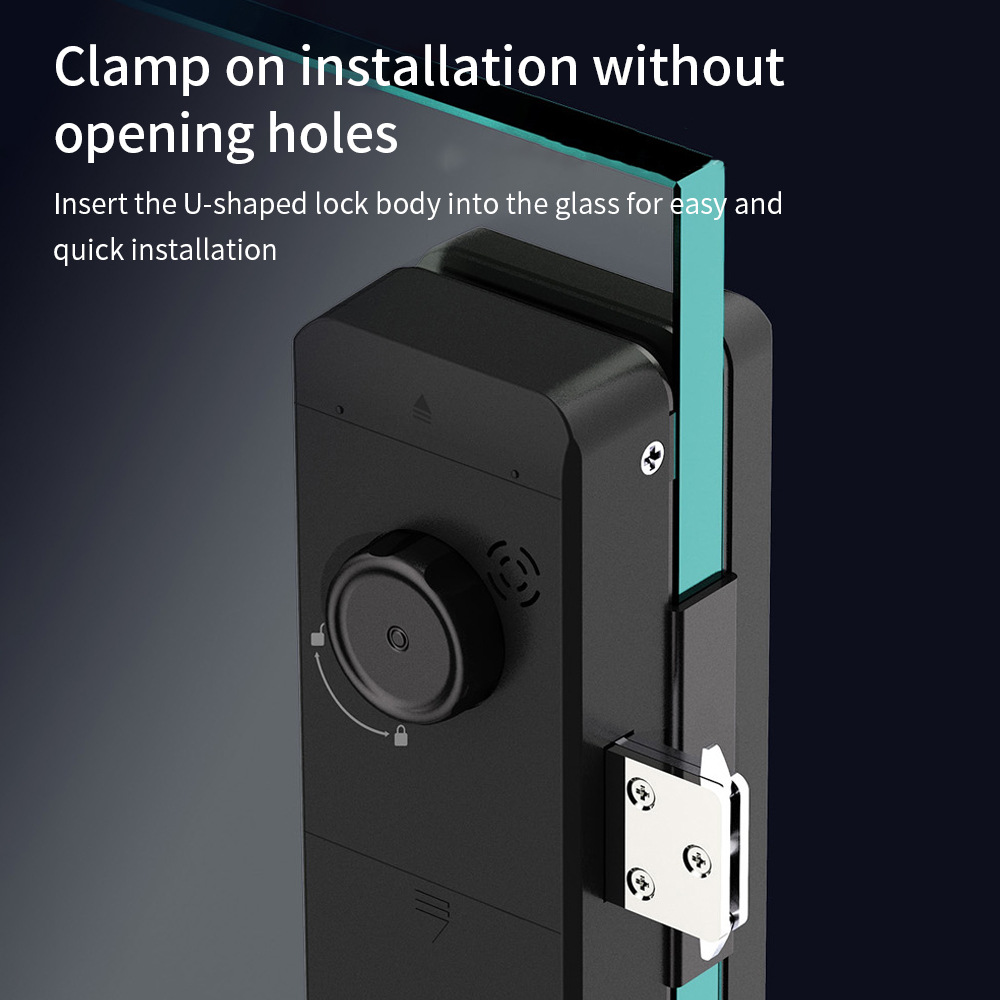 TTLOCK Smart Glass lock Vinger - Glass Door Hinge recensie en prijs