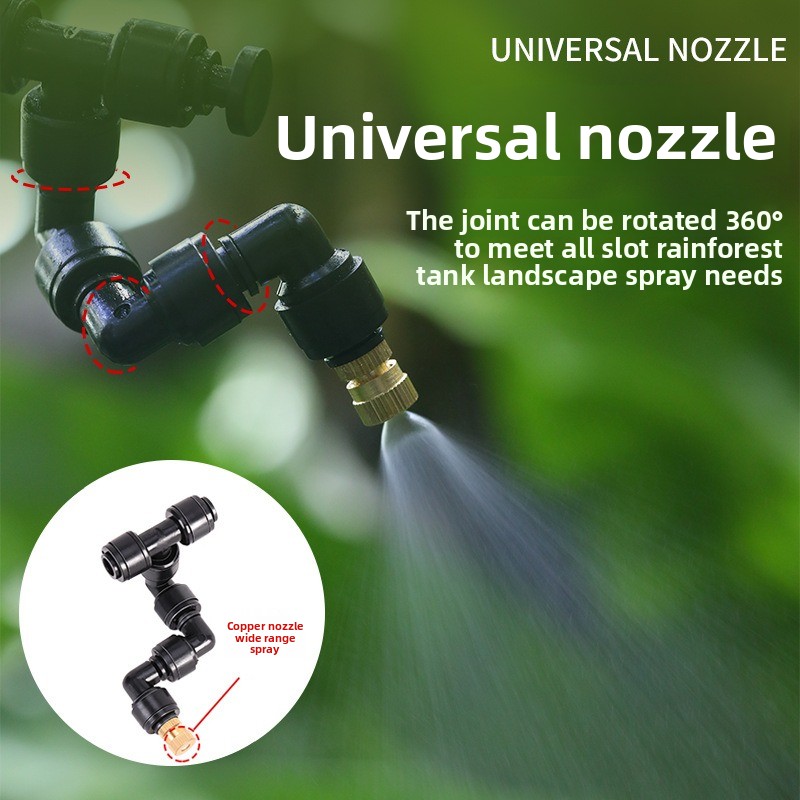 Mini-sproeisysteem voor regenw - Misting Nozzle Reptile recensie en prijs